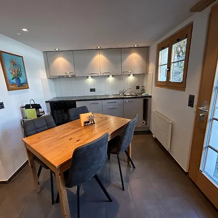 Daire Alpenchalet Spiher Ferienwohnung-studio Und Ein Weiteres Schlafzimmer