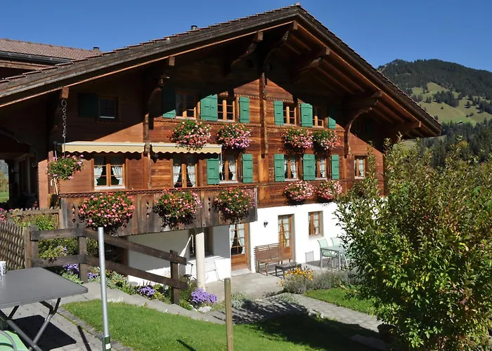 Alpenchalet Spiher-studio Und Ein Weiteres Schlafzimmer Apartament Gstaad